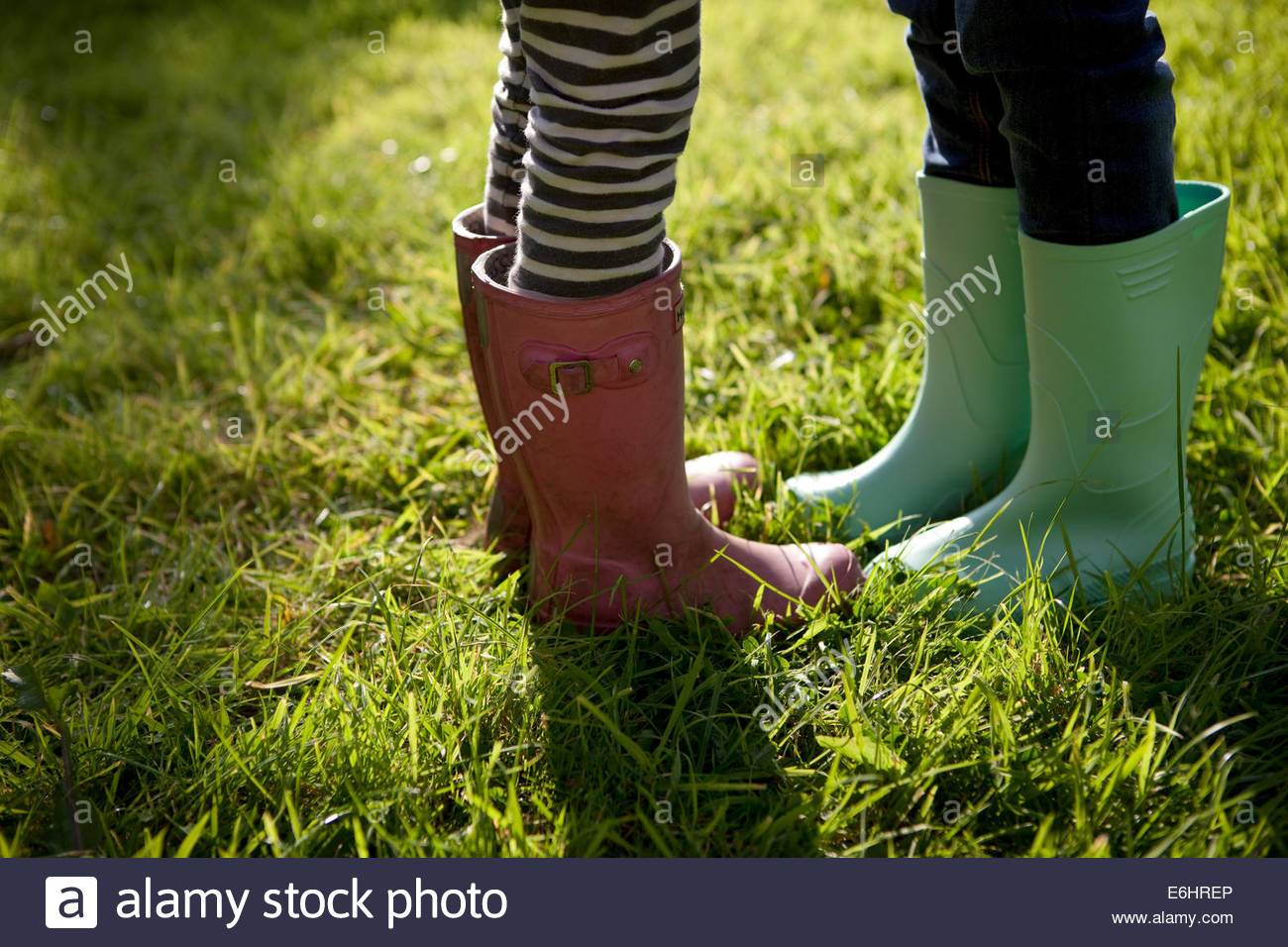 Pink Wellies Stock Photos & Pink Wellies Stock Images - Alamy