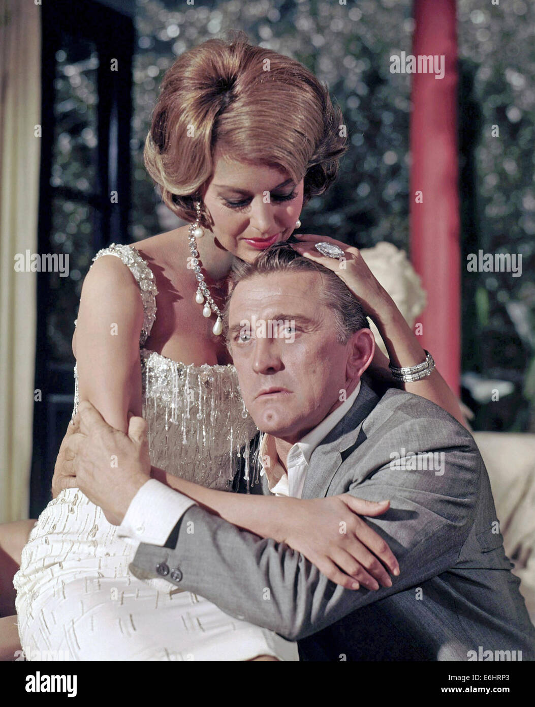 TWO WEEKS IN ANOTHER TOWN 1962 MGM film with Cyd Charisse and Kirk Douglas Stock Photo