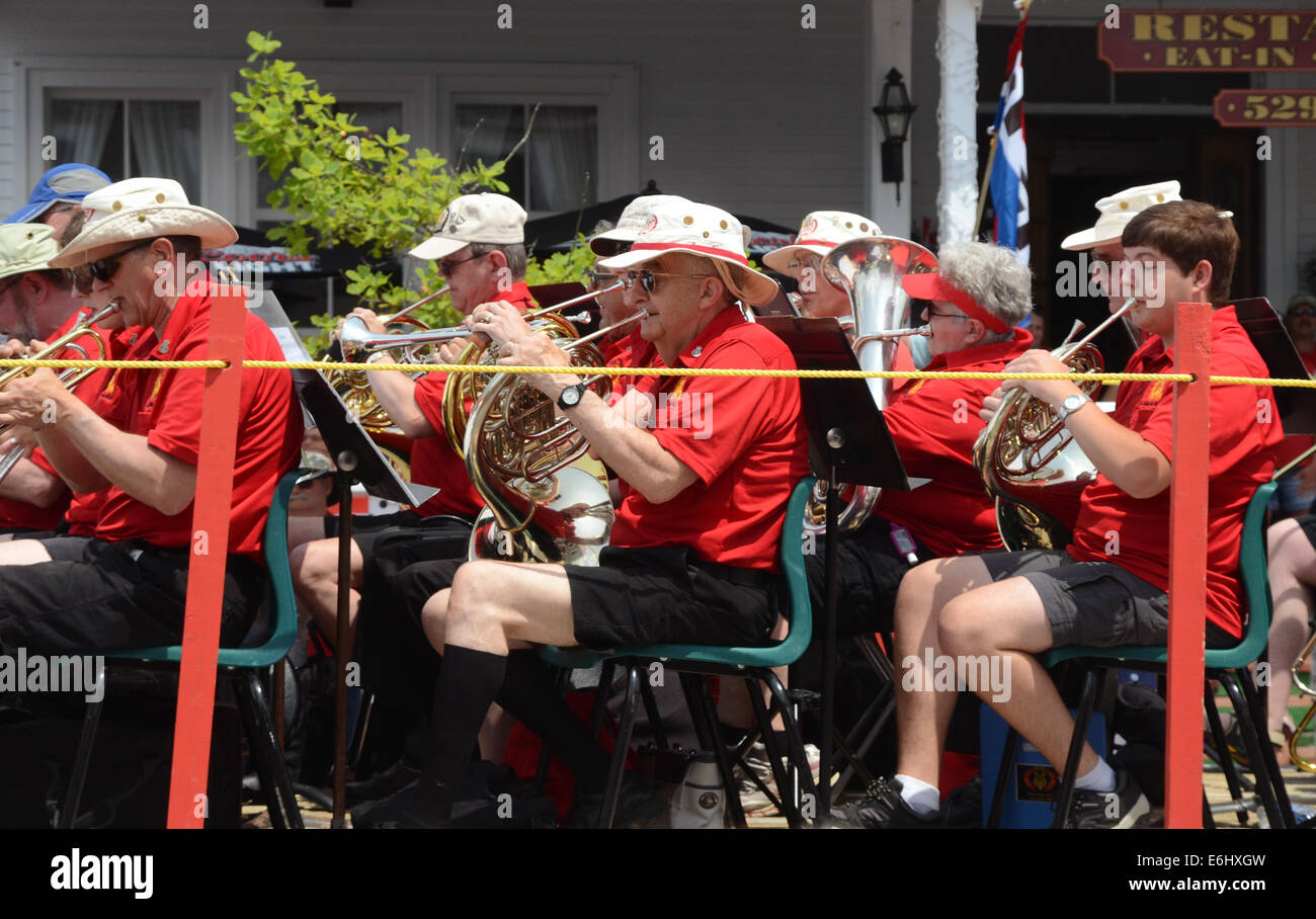 Canada Day parade, St Andrews, New Brunswick Stock Photo Alamy