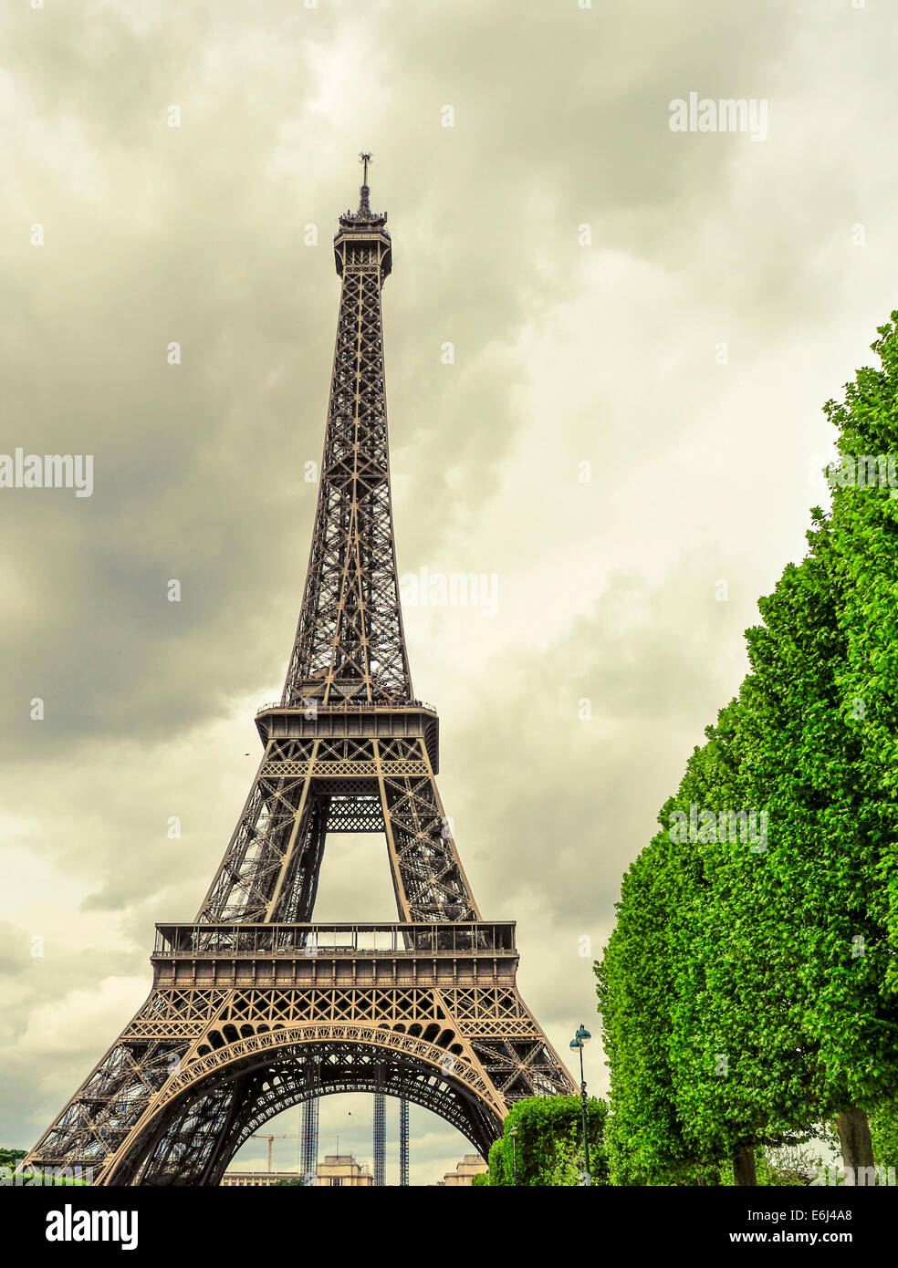 Torre Eiffel. París. Francia Stock Photo - Alamy