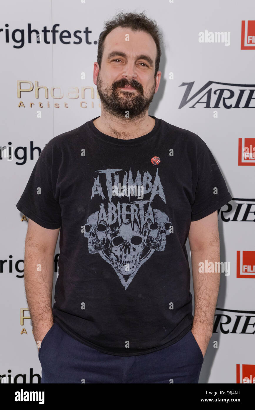 The 15th Film4 Frightfest on 24/08/2014 at The VUE West End, London. The UK premiere of Open Windows, the Director attends. Persons pictured: Nacho Vigalondo. Picture by Julie Edwards Stock Photo