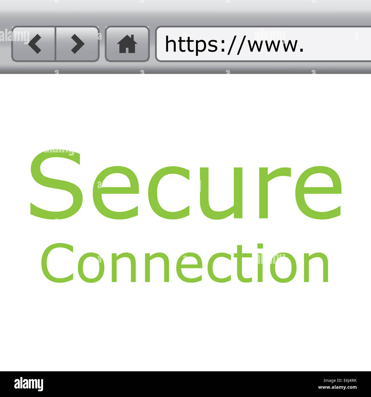 An Illustration of a Device with text on white background Stock Photo ...
