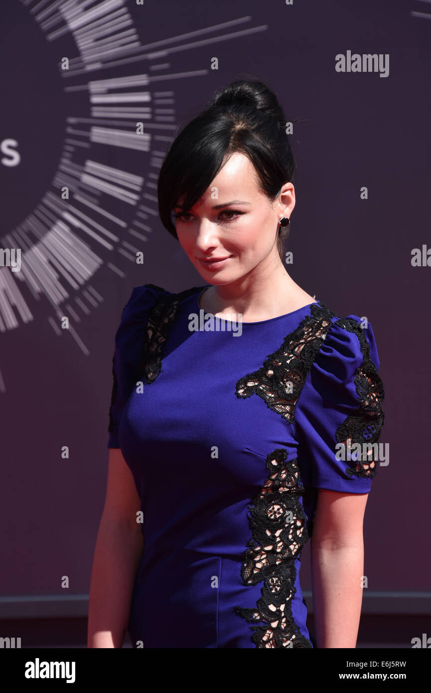 Inglewood, California, USA. 24th Aug, 2014. US actress Ashley Rickards ...