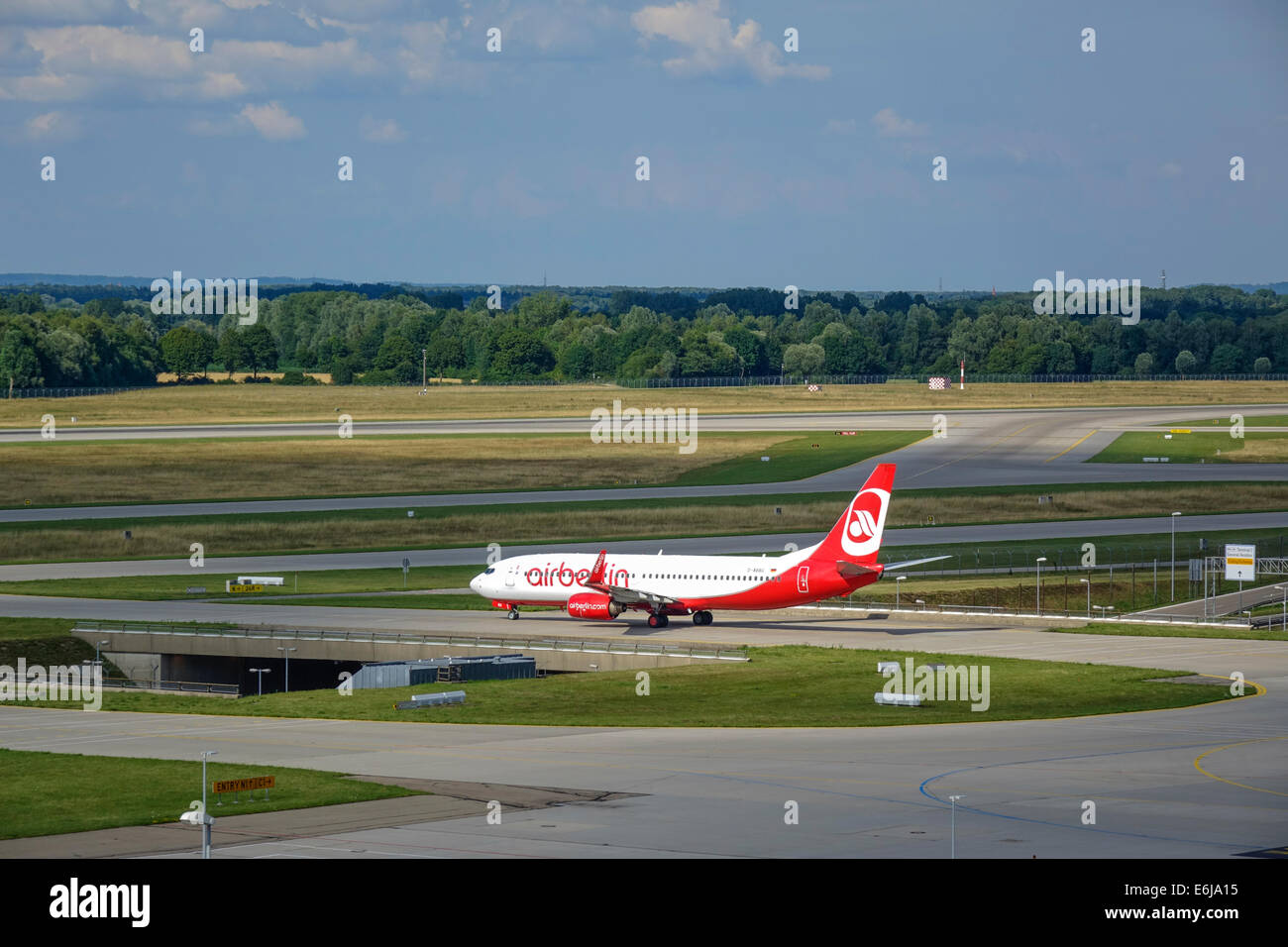 Airport Munich II, Franz-Josef-Strauss, Erding, Bavaria, Germany, Europe Stock Photo