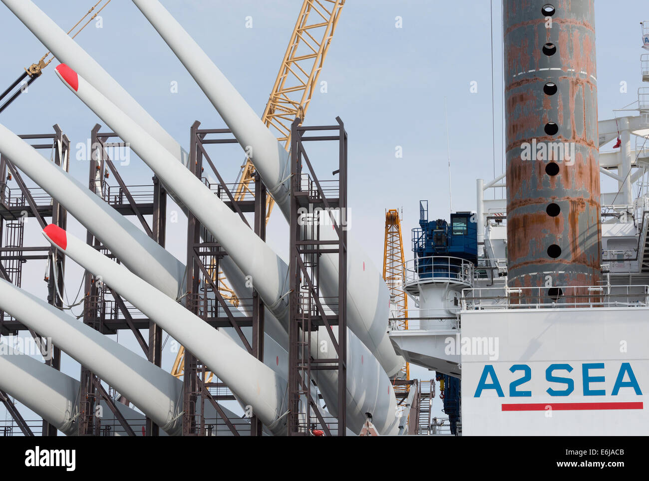 The Danish shipping company A2SEA use Port of Esbjerg sa base for ...