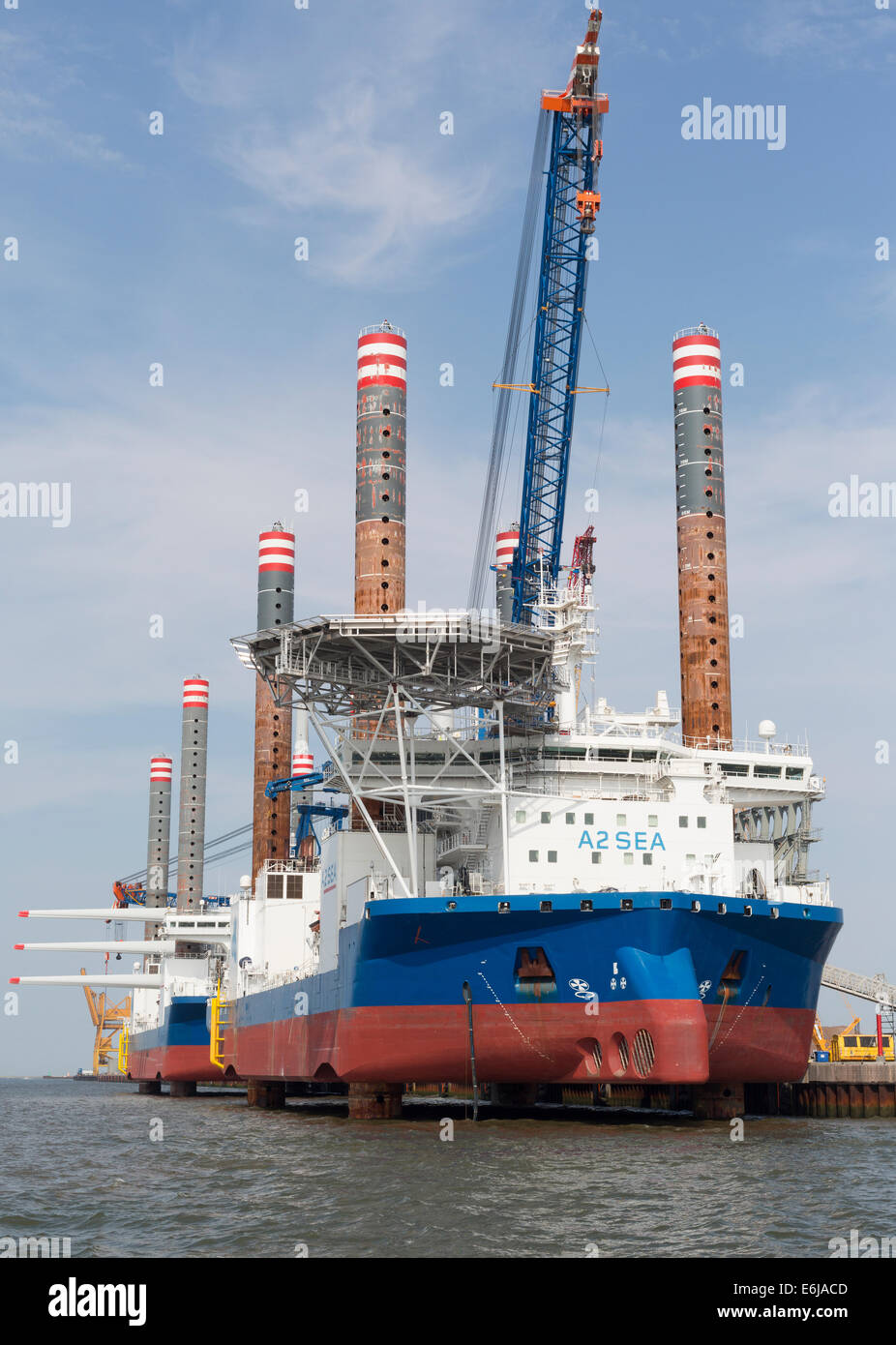 The Danish shipping company A2SEA use Port of Esbjerg sa base for ...