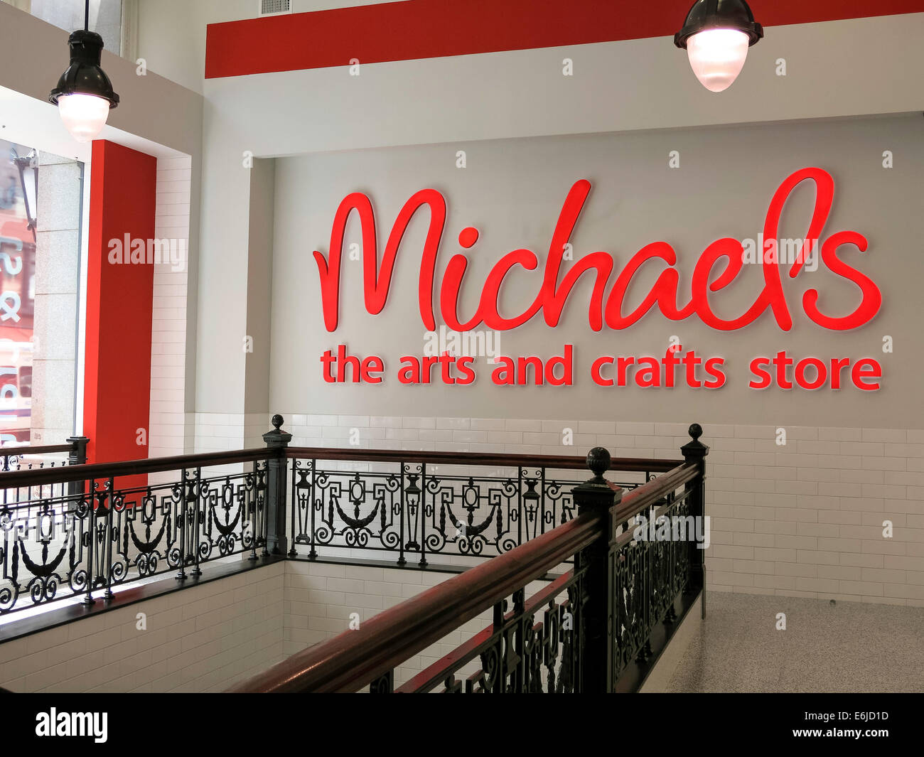 Michael's Arts and Crafts Store, NYC Stock Photo - Alamy