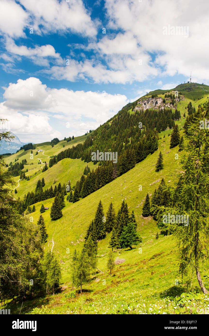 View from Kitzbuheler Horn in Kitzbuhel, Austria Stock Photo Alamy