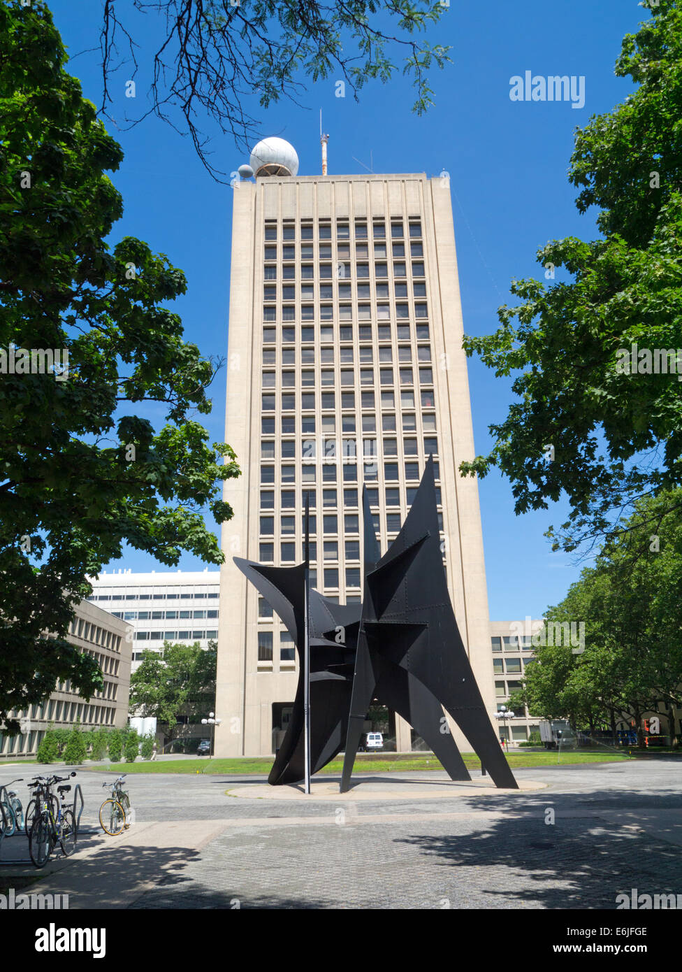 1965 by alexander calder artist green building mcdermott court hires