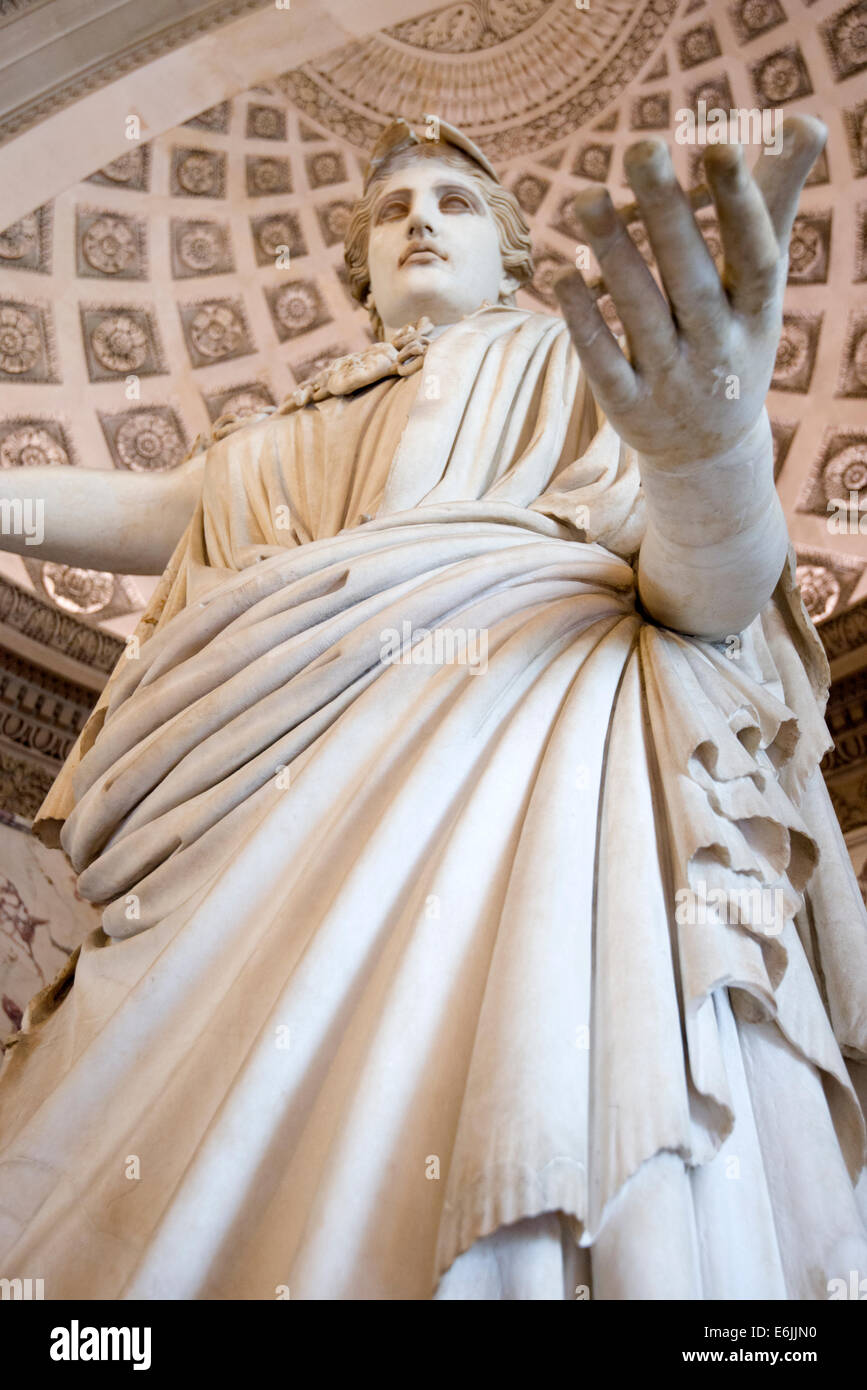 Marble Male statue, Louvre Museum, Paris Stock Photo Alamy