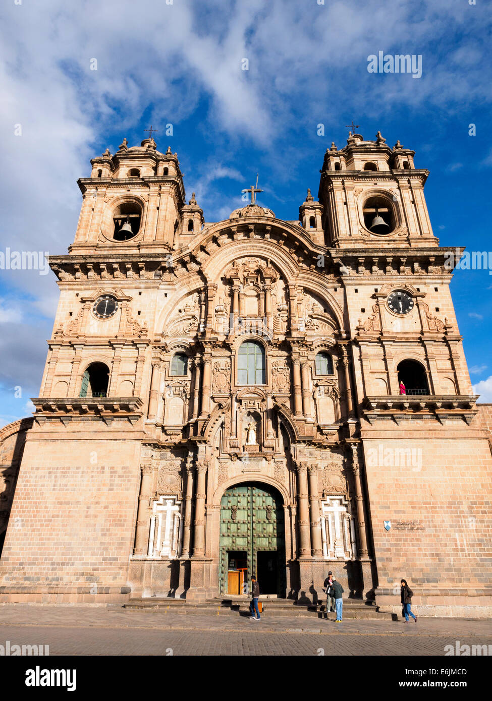 Iglesia de la Compañía de Jesus - Cusco, Peru Stock Photo