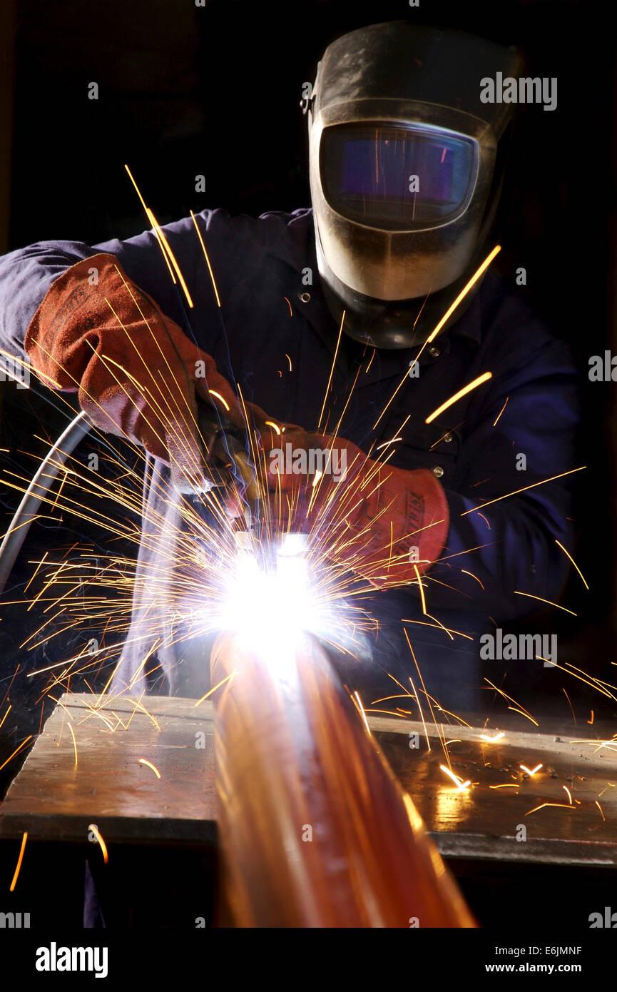 Tig welder pipe hi-res stock photography and images - Alamy