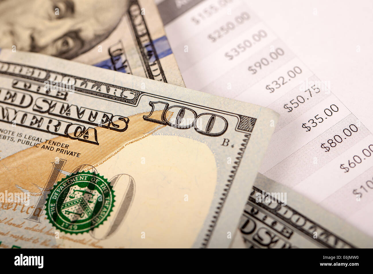 Dollar Photography: US Hundred Dollars Bill Macro Stock Photo - Alamy