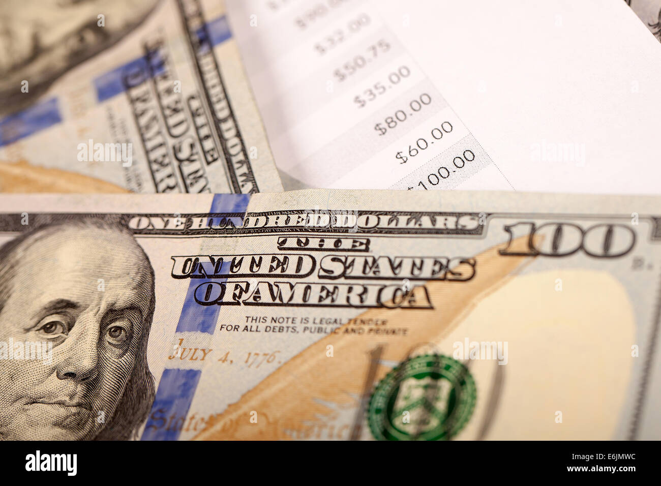 Dollar Photography: US Hundred Dollars Bill Macro Stock Photo - Alamy