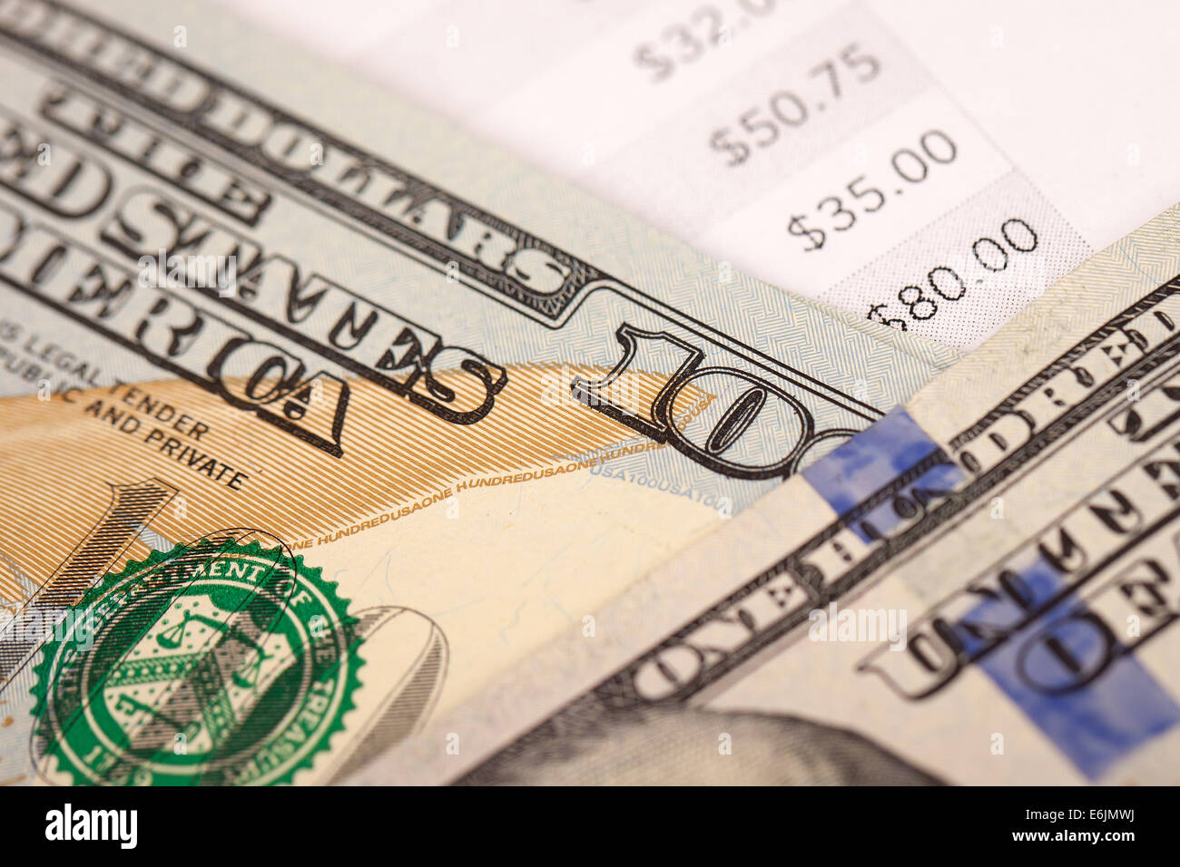 Dollar Photography: US Hundred Dollars Bill Macro Stock Photo - Alamy