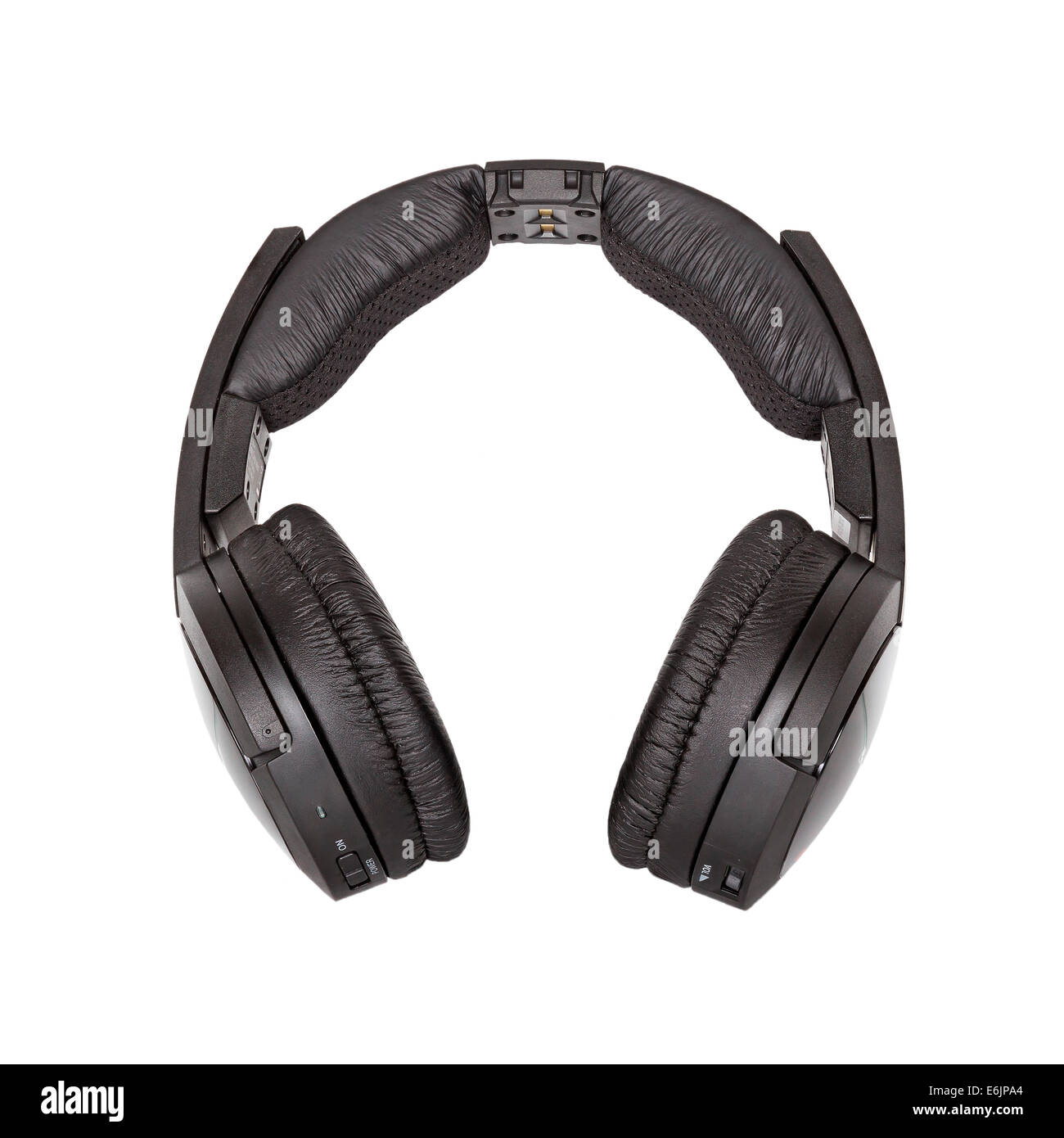 wireless headphones on a white background Stock Photo - Alamy