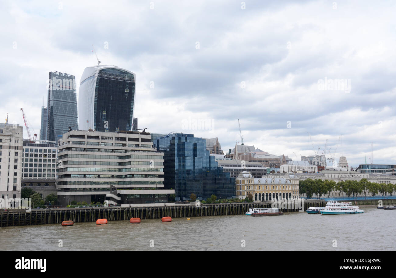 Skyline, City of London, England Stock Photo - Alamy