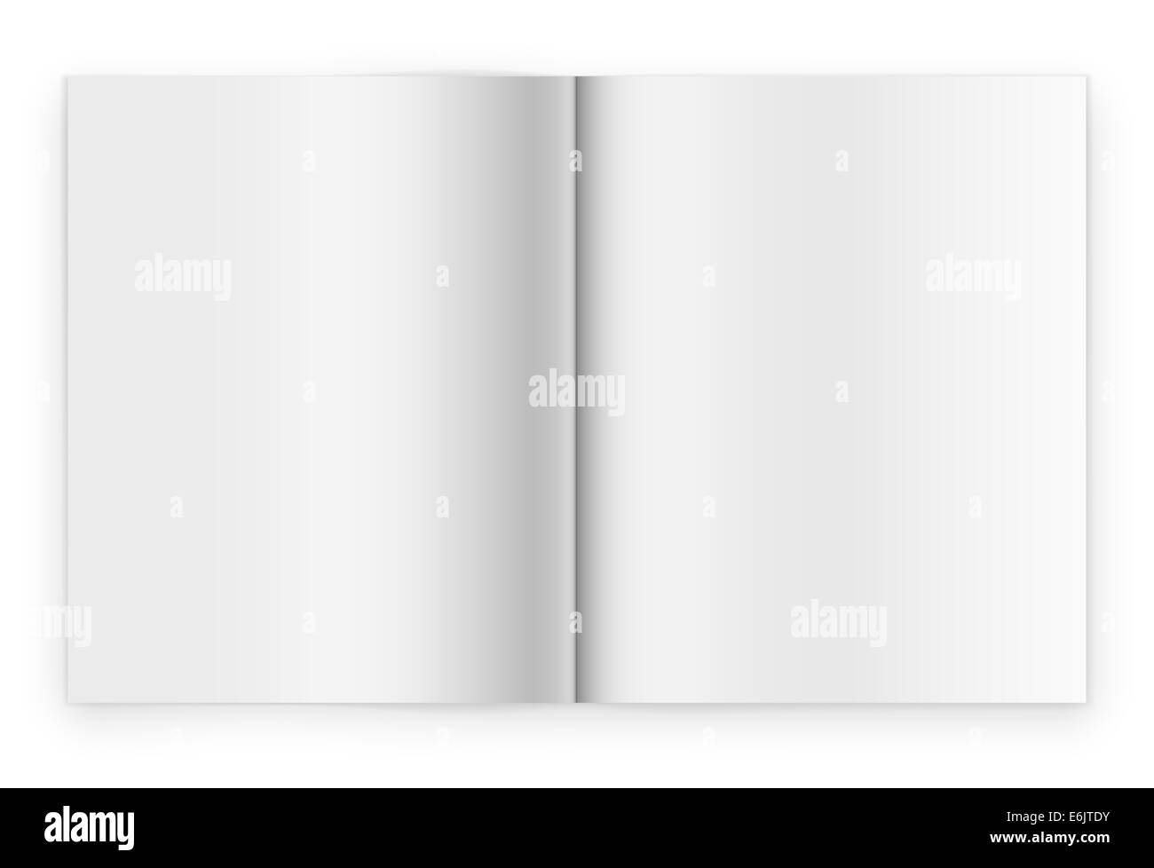 Notepad template Stock Photo