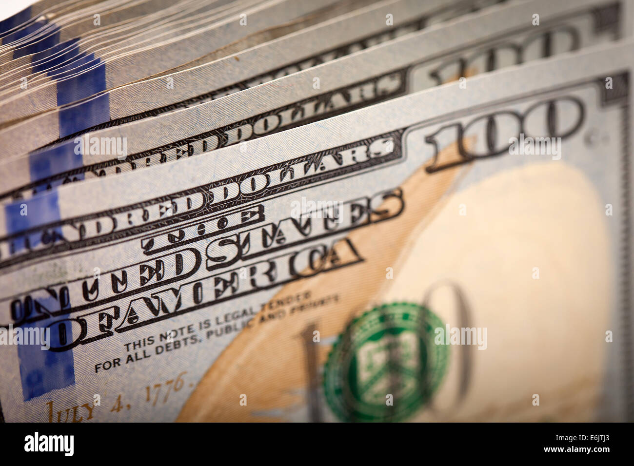 Us one hundred dollar bill hi-res stock photography and images - Alamy