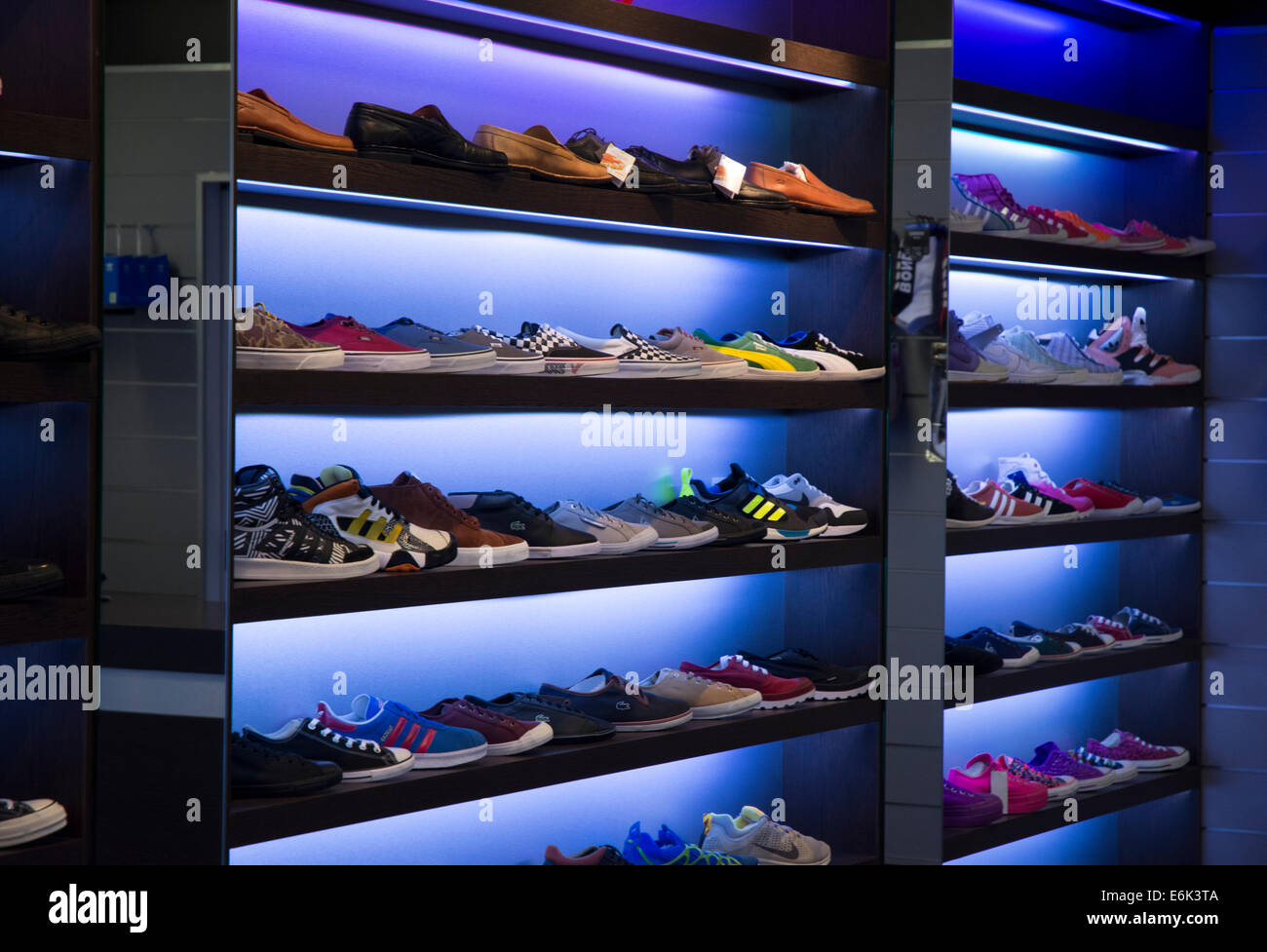 Sneaker store hi-res stock photography and images - Page 2 - Alamy