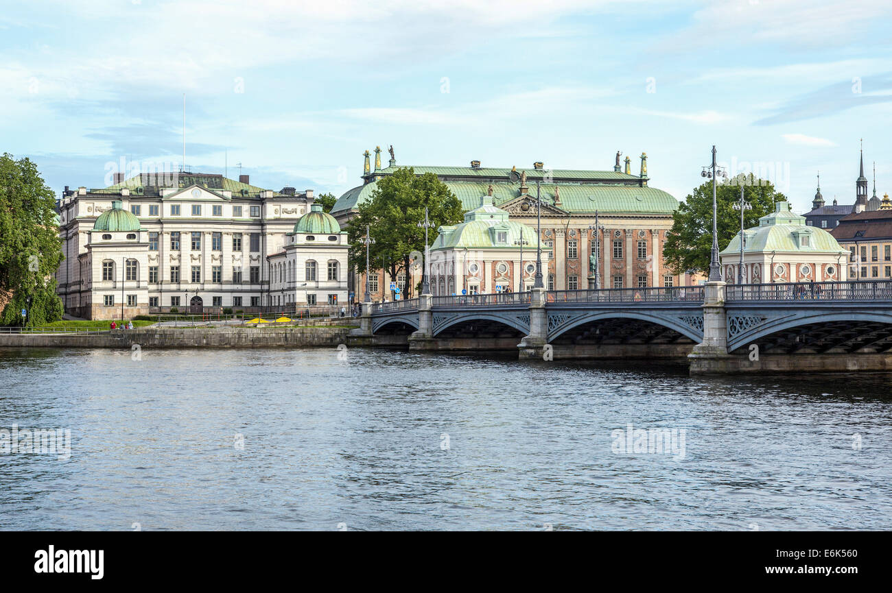 Bonde Palace and the House of Nobility, Bondeska palatset, Riddarhuset, historic centre, Gamla stan, Stockholm, Sweden Stock Photo