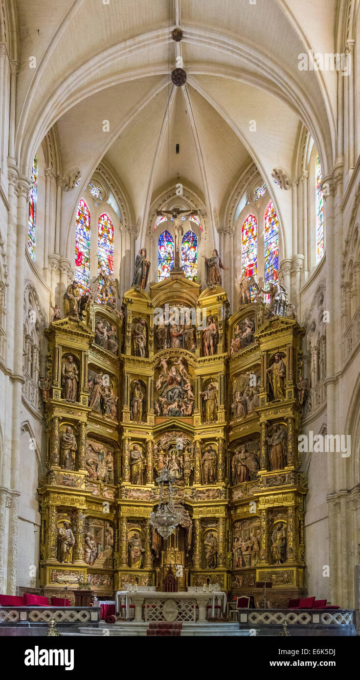 Burgos Cathedral, Burgos, Castile and León, Spain Stock Photo