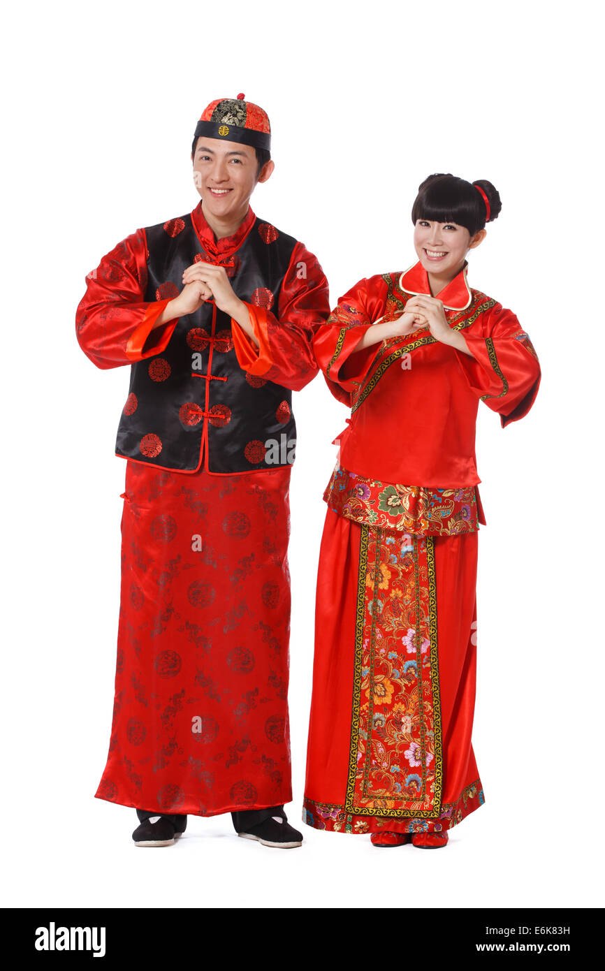 Chinese traditional clothes hi res stock photography and images Alamy