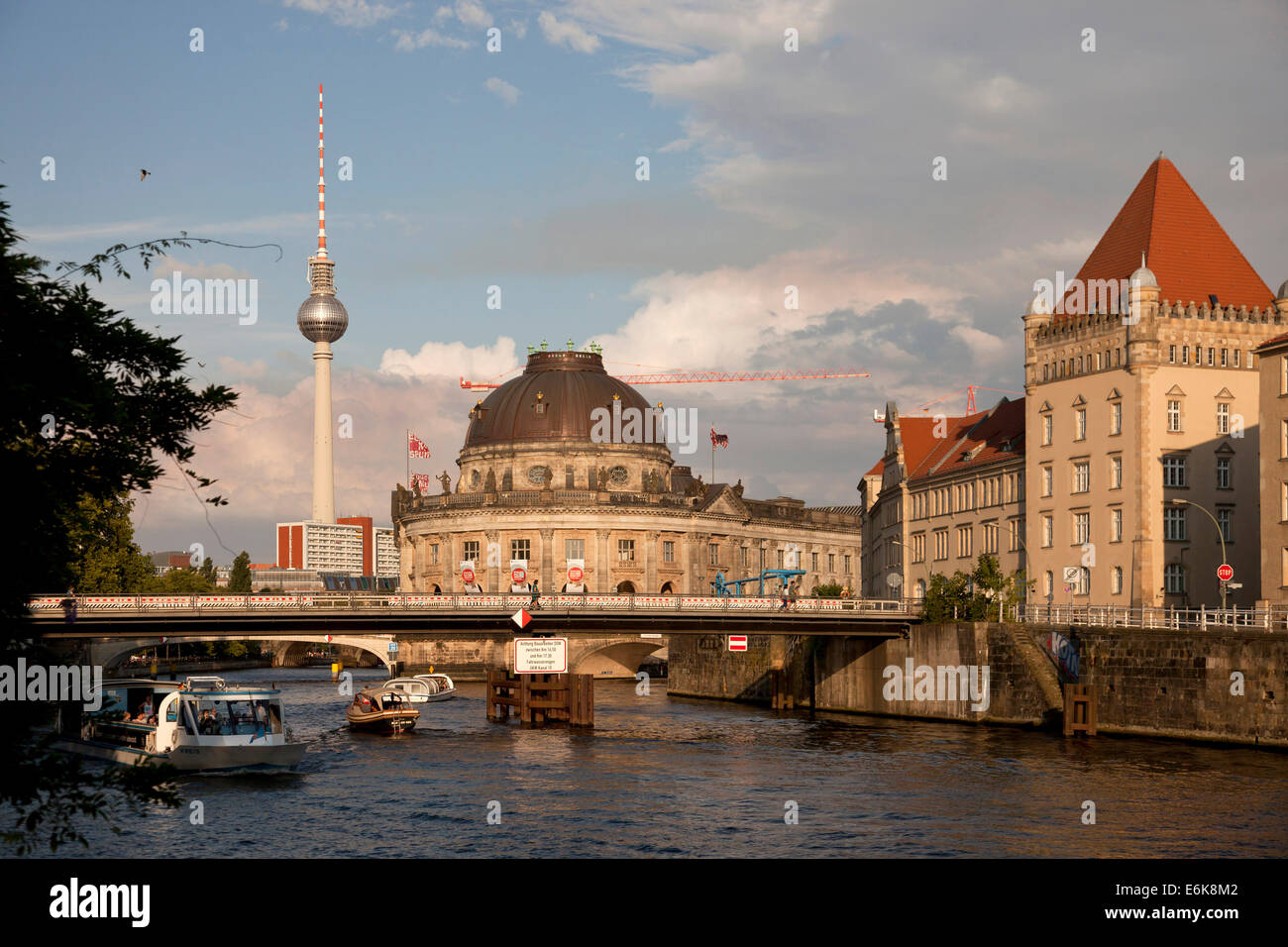 Berlin TV Tower, Berlin, Germany, Europe Stock Photo
