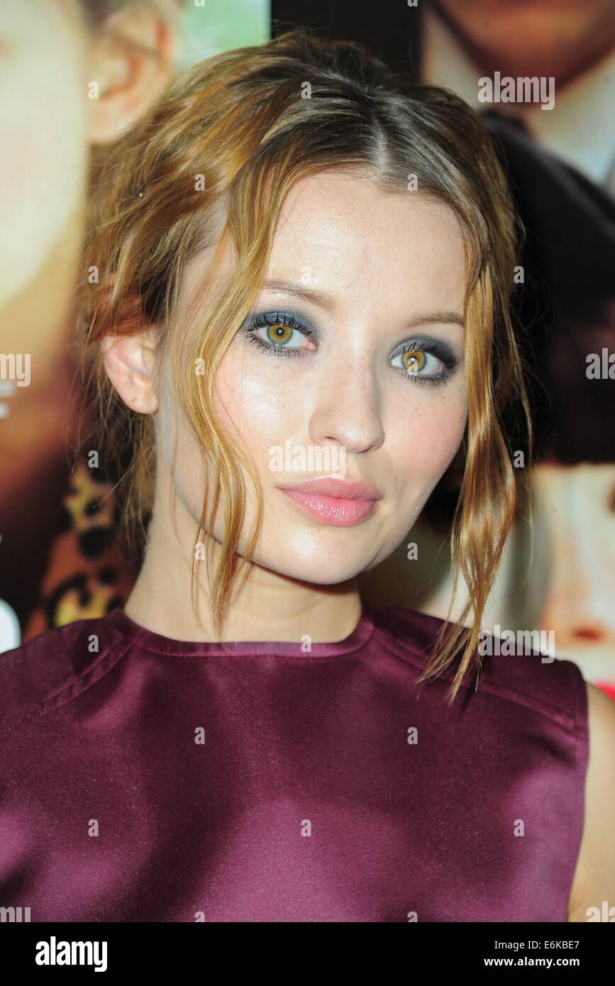 New York, NY, USA. 25th Aug, 2014. Emily Browning at arrivals for GOD