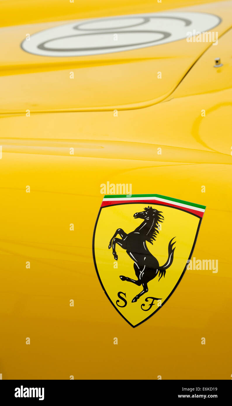 Ferrari horse logo hi-res stock photography and images - Alamy