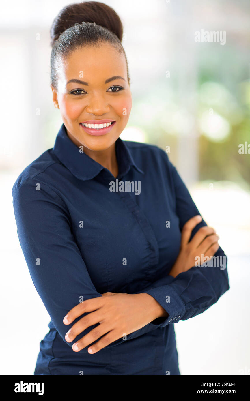 beautiful African businesswoman in modern office Stock Photo - Alamy