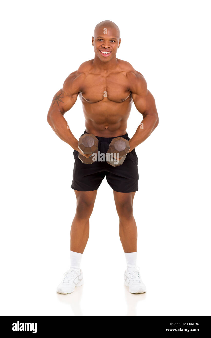 Bodybuilder Performing Side Triceps Pose Stock Photo by ©ibrak 256502498