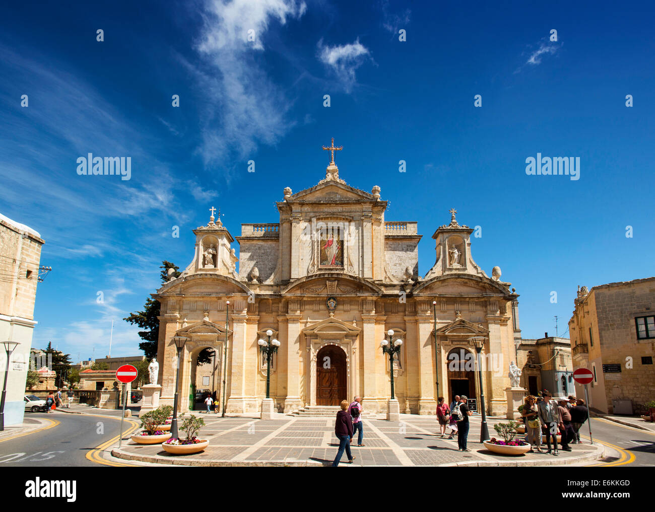 Church of St. Paul, Rabat, Malta Stock Photo