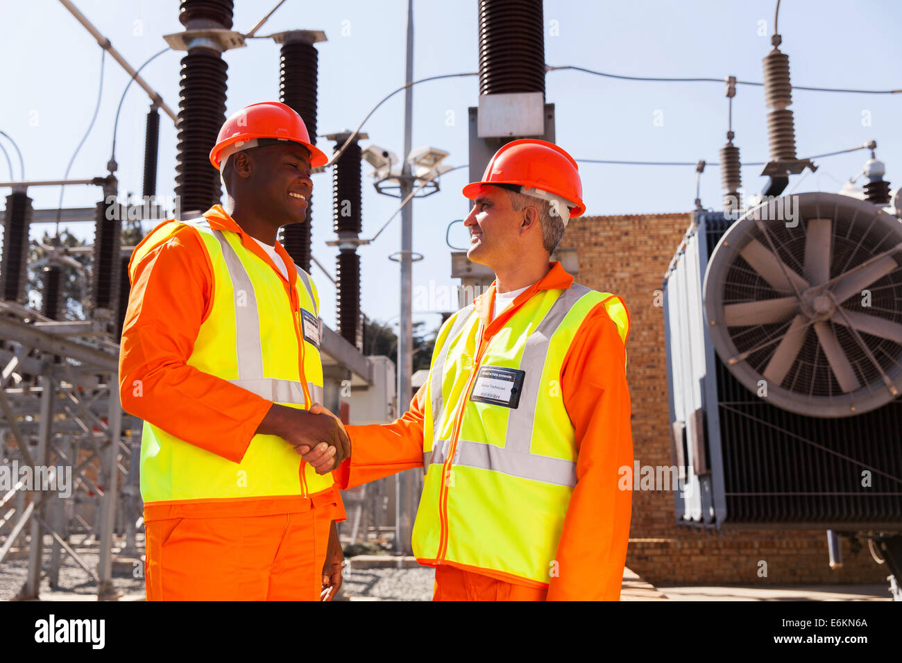Electrical engineering technicians hires stock photography and images