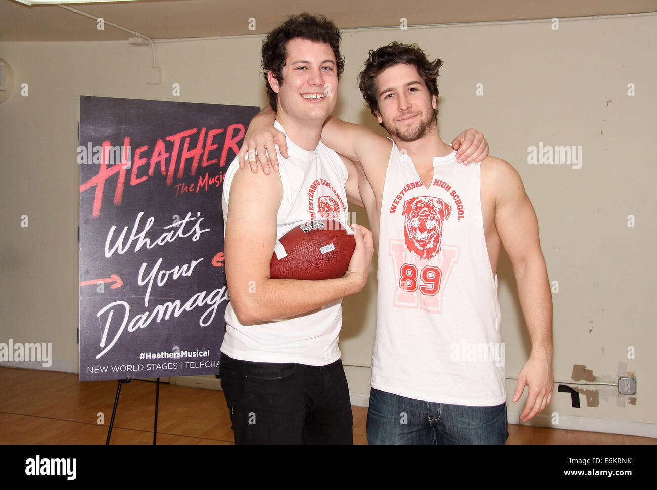 Meet and greet with the cast of "Heathers The Musical", held at the