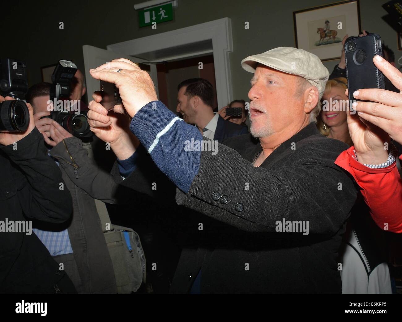 Screening of 'Cas & Dylan' during the Jameson Dublin International Film  Festival held at The Merrion Hotel Dublin Featuring: Richard Dreyfuss  Where: Dublin, Ireland When: 19 Feb 2014 Stock Photo - Alamy