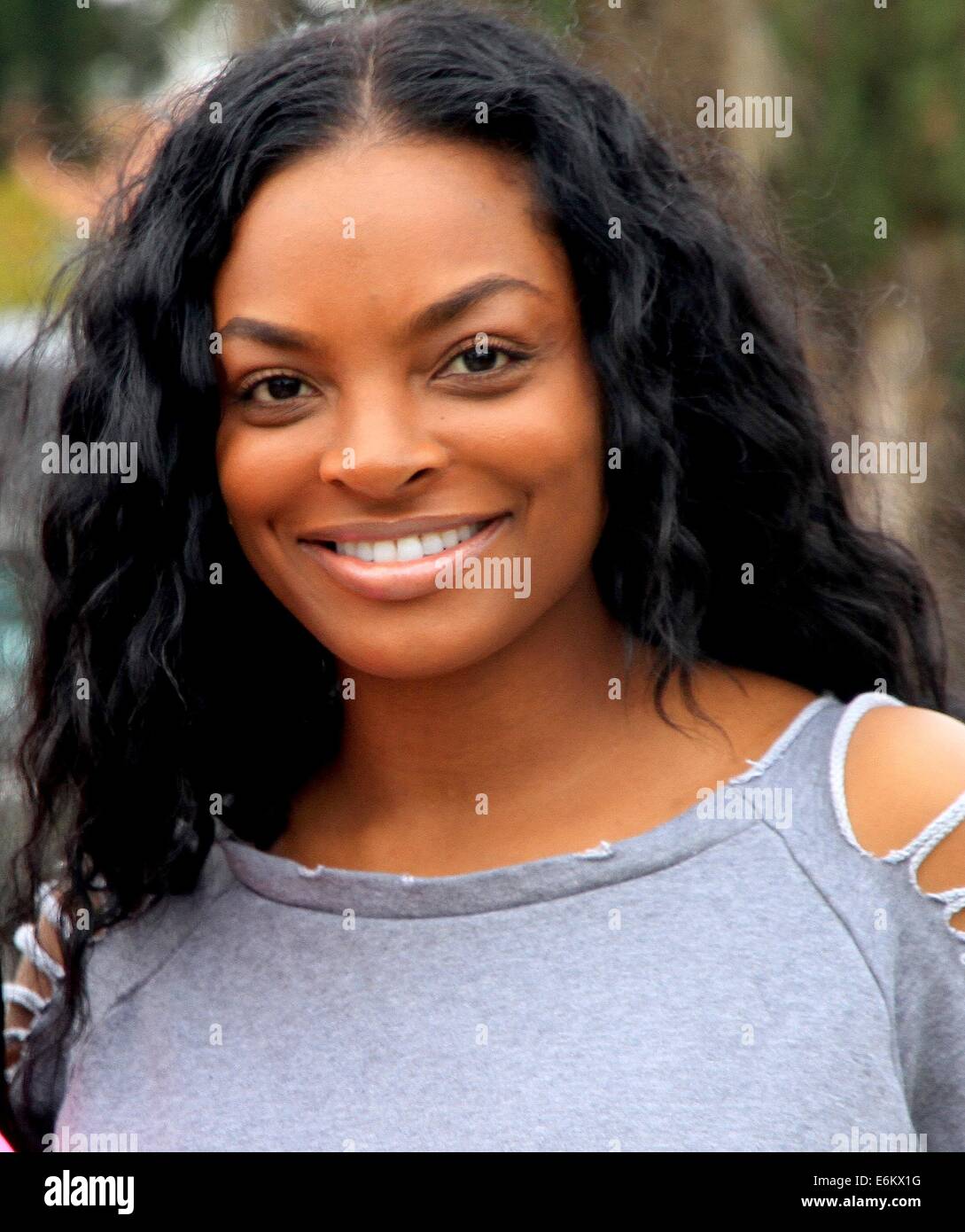 Behind The Scenes of Capital Records Group PTAF Boss Boos Chic on Location in Los Angeles  Featuring: Brooke Bailey Where: Los Angeles, California, United States When: 19 Feb 2014 Stock Photo