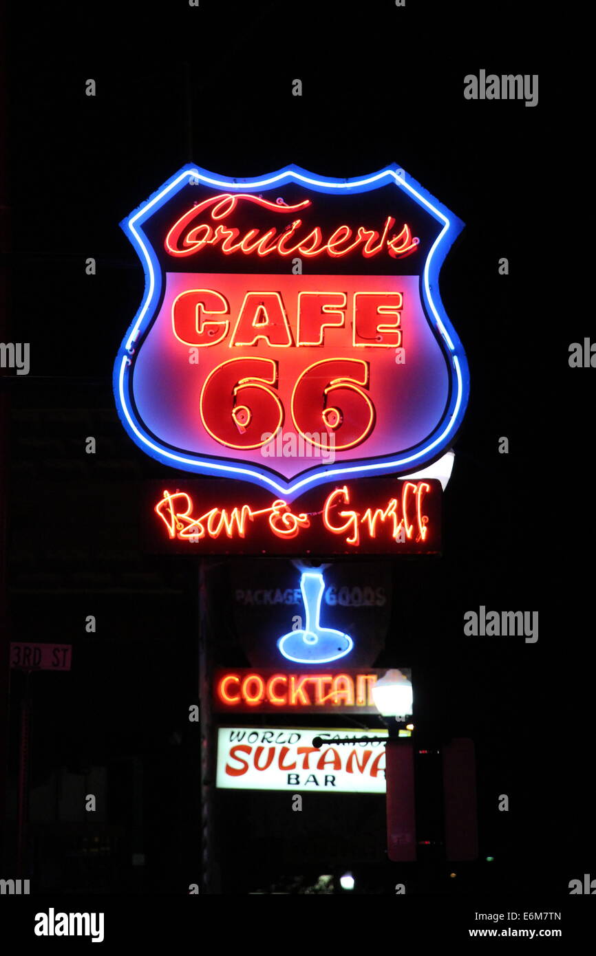 Williams Arizona Route 66 Stock Photo Alamy