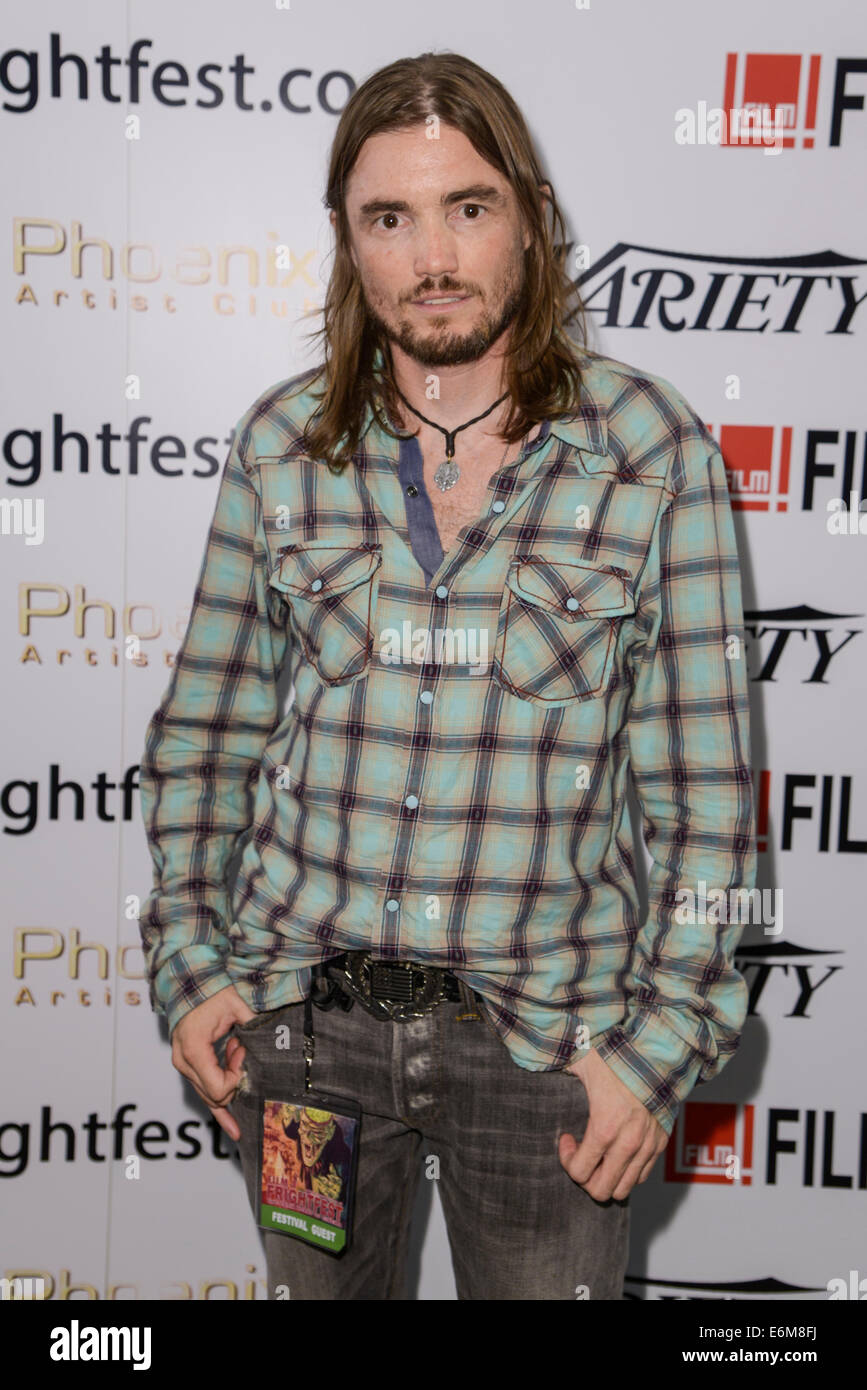 The 15th Film4 Frightfest on 25/08/2014 at The VUE West End, London. Director and cast attend the UK Premiere of Truth or Dare.  Persons pictured: Ryan Kiser. Picture by Julie Edwards Stock Photo