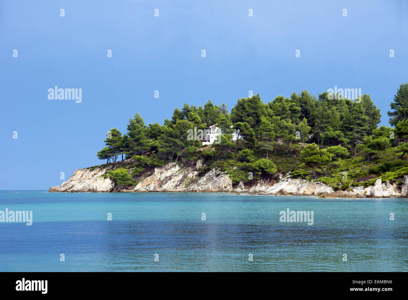 Vourvourou coast, Chalkidiki, Sitonia, Greece Stock Photo - Alamy