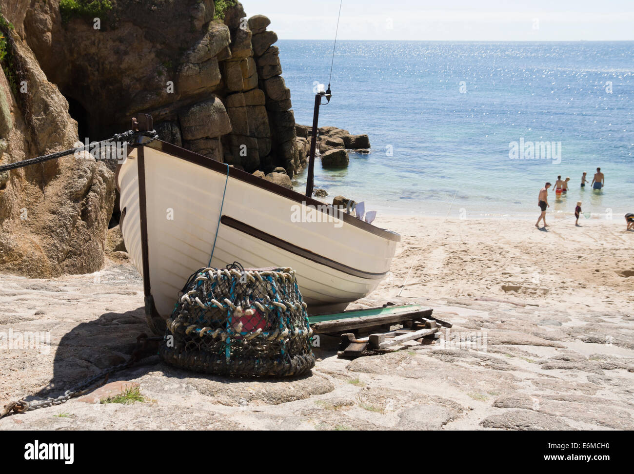 Porthgwarra Cove West Cornwall England Stock Photo Alamy