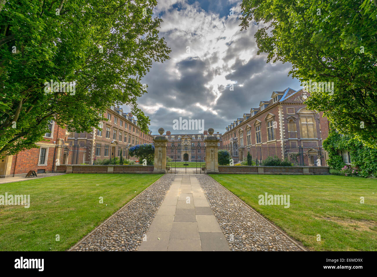 St Catharine's College at Cambridge University, England Stock Photo