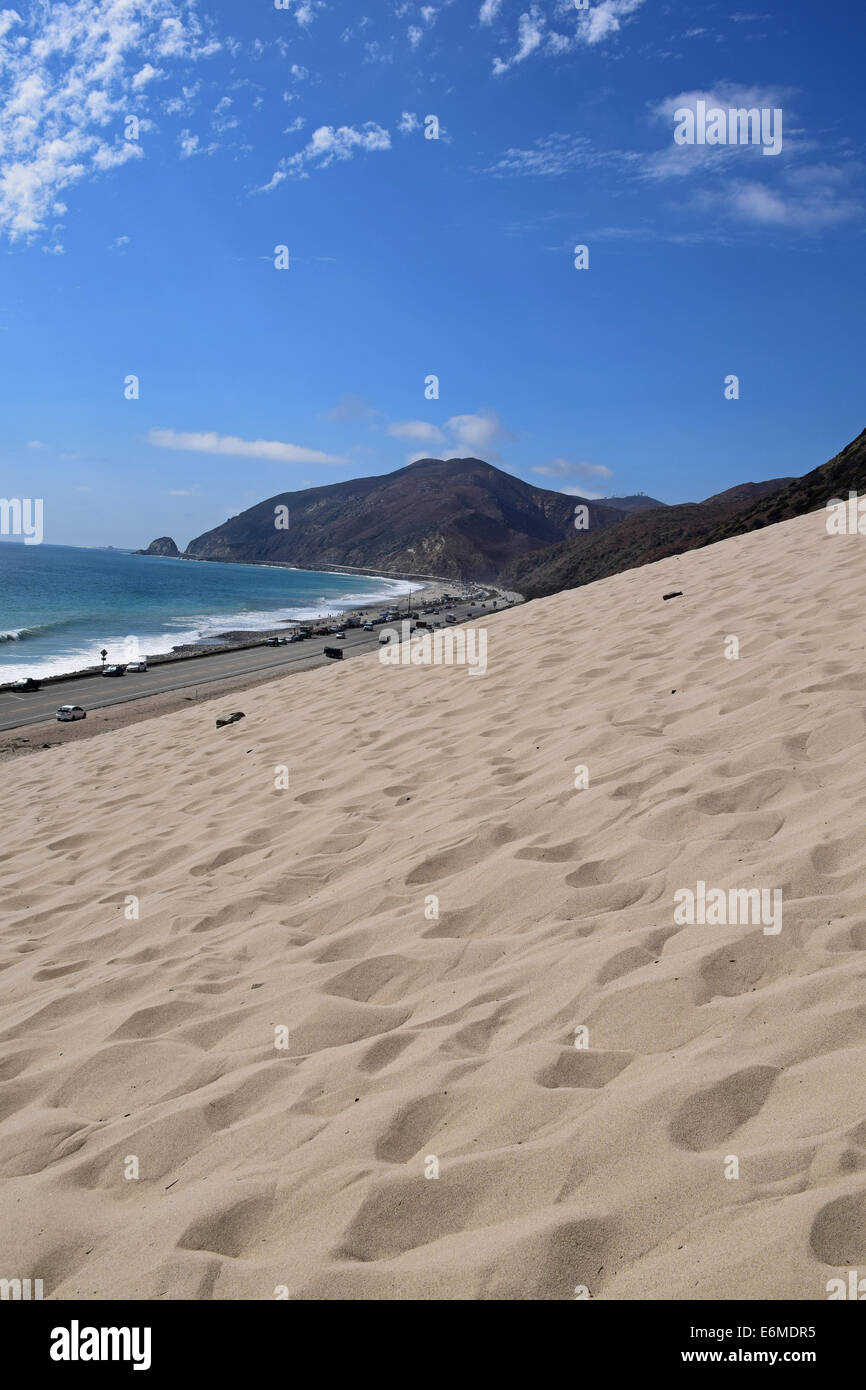 Malibu Sand Dune Stock Photo