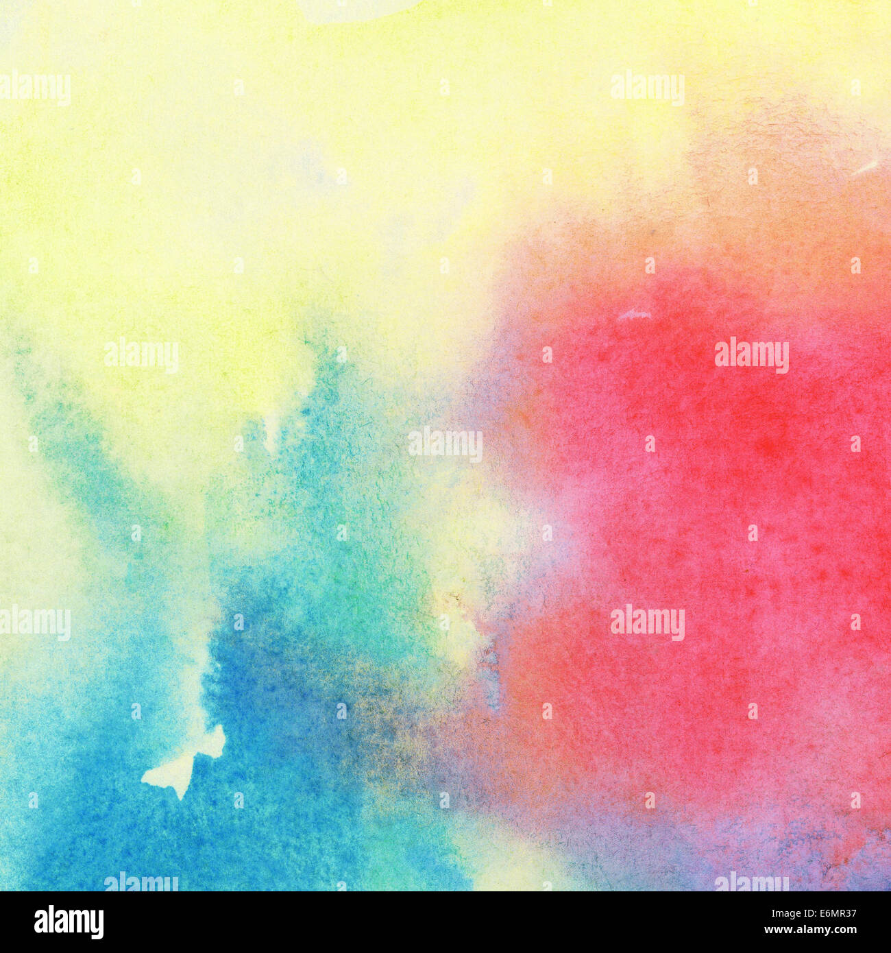Abstract colorful watercolor background Stock Photo