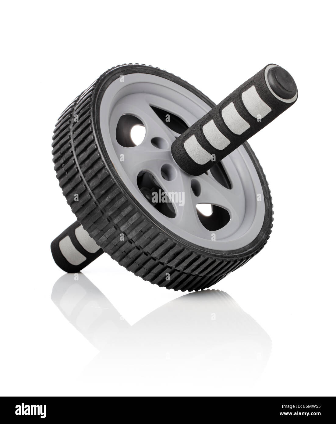 Ab roller wheel used for exercising abdominal muscles Stock Photo Alamy