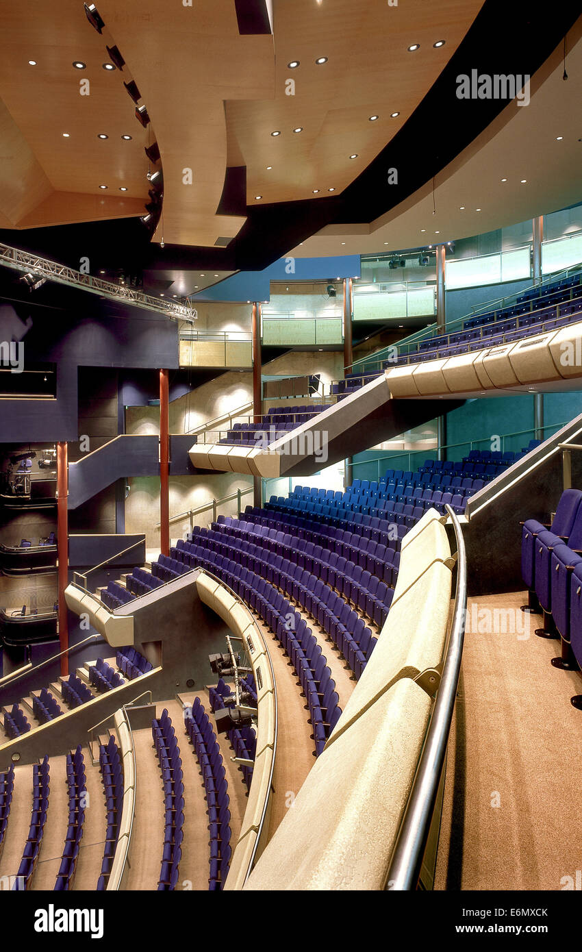 Milton Keynes Theatre interior Stock Photo Alamy