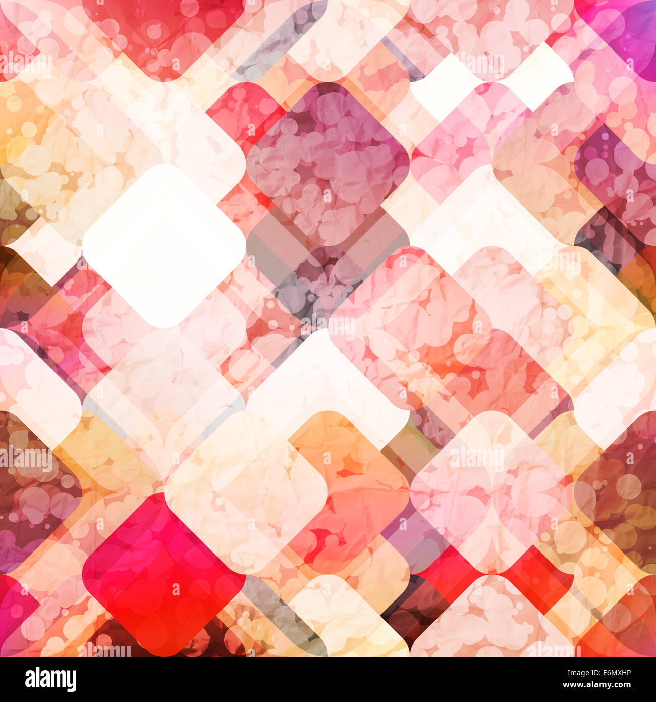 abstract background with colorful geometric shapes. paper texture Stock Photo