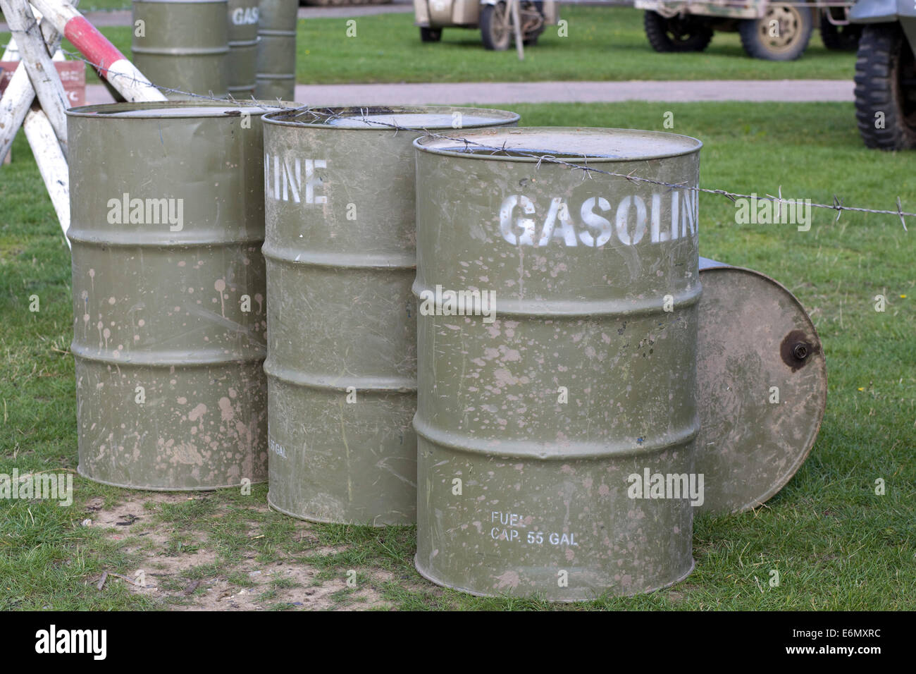 Barrels of gasoline hires stock photography and images Alamy