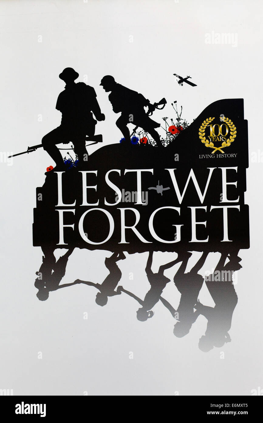Lest We Forget Poster
