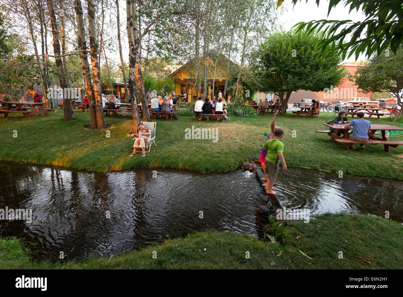Terminal Gravity Brew Pub in Enterprise, Oregon Stock Photo - Alamy